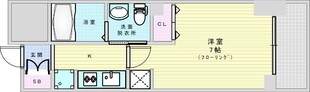 エステムコート新大阪10ザ・ゲートの物件間取画像